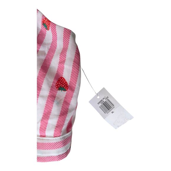 Old Navy Match the Fam Bralette XL Pink Strawberry Striped Bralette NWT - Picture 9 of 12